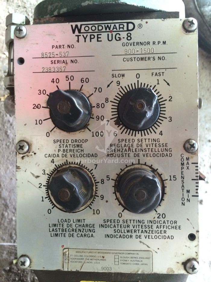 WOODWARD TYPE UG-8 Governor